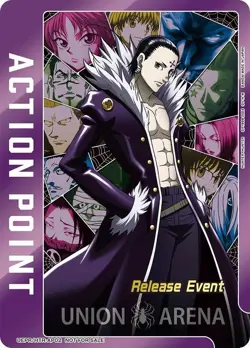 • Chrollo Lucilfer • UEPR/HTR-AP02 Release Event Full Art HXH Union Arena NM - Image 1