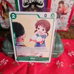 4x ONE PIECE ENGLISH CARD GAME RIKA ST12-007 ST EN JCC NM playset - Image 1