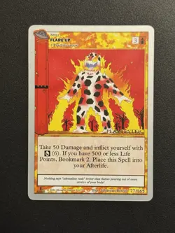 MetaZoo Flare Up Playtester UFO 77/165 - Non Holo Card (NM) - Image 1