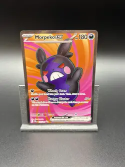 Pokemon Morpeko EX Full Art Ultra Rare 102/084 Pitch Black Card Near Mint - Image 1