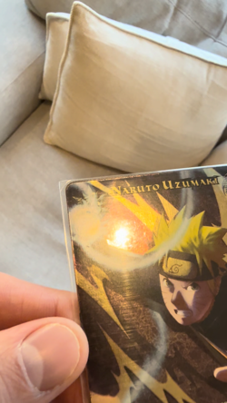 *SEALED* Mint Naruto CCG Naruto Uzumaki PR-077 Promo Foil (2 cards) - Image 2