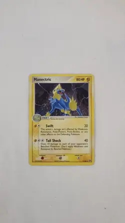 Pokemon TCG Manectric 2005 Holo Rare Card # 7/106. Hp 80. - Image 1