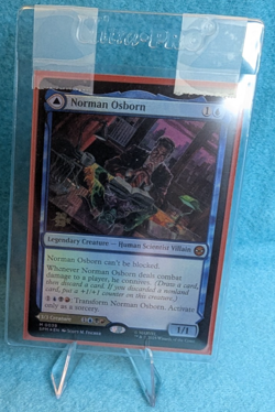 x1 Norman Osborn - Prerelease Cards (PRE) (Foil) - #39 - Human Scientist Villain - Image 4
