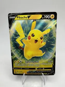 Pokemon TCG SWSH: Sword & Shield Promo Cards #SWSH198 Pikachu V - Image 1