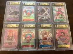 One Peice Memorial Collection-JPN Graded Card Lot -BGS - Image 1