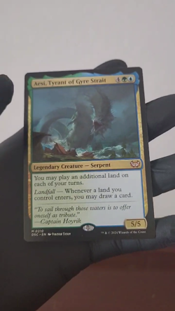 Aesi, Tyrant of Gyre Strait #210 MTG Duskmourn: House of Horror NM - Image 2