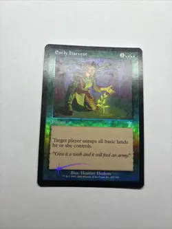 MTG Early Harvest- 7th Edition- Rare (MP- HP) FOIL - Image 2