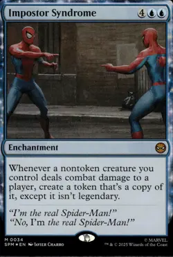 Imposter Syndrome - Foil Mythic 0034 - Marvel's Spider-Man - MTG - Image 1