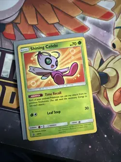 Pokemon Shining Celebi SM79 Holo Card SM Promos - Image 2