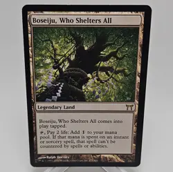 Magic The Gathering : Boseiju, Who Shelters All 273/306 : Champions of Kamigawa - Image 1