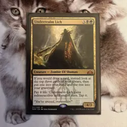 UNDERREALM LICH | MTG Guilds of Ravnica 211/259 Mythic Rare - Image 1