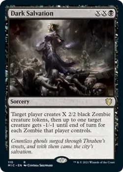 NM - Dark Salvation [MIC - 110] Commander: Innistrad: Midnight Hunt - Image 1