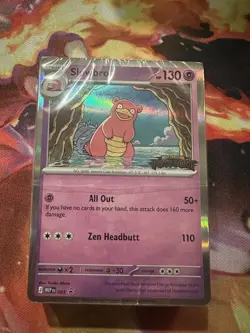 Pokemon TCG- Pitch Black- Slowbro #083 Pre-Release Stamped Promo SEALED - Image 1