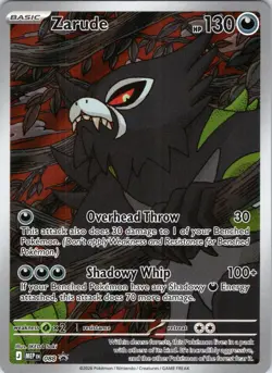 Zarude 088 Holo Promo ME: Mega Evolution Promo Pokemon Near Mint - Image 1