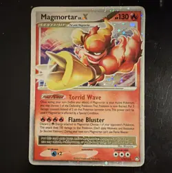 The Pokemon Company Magmortar LV.X Mysterious Treasures Holo 123/123 130 HP - Image 1