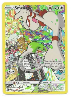 Smeargle - TG10/TG30 Ultra Rare Silver Tempest NM Pokemon TCG - Image 1