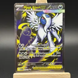 NM Mega Absol ex 161/132 ME01: Mega Evolution Ultra Rare Pokemon Card - Image 2