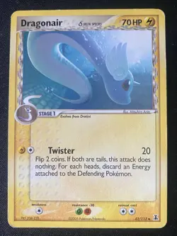 Dragonair Delta Species 42/113 Pokemon Delta Species Uncommon 2005 MP - Image 1