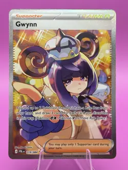 Pokemon TCG Gwynn Trainer 119/084 Pitch Black Sir English Mint US Seller - Image 1