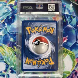 2000 POKEMON NEO GENESIS #14 SLOWKING-HOLO PSA 8 - Image 2