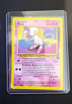 Pokemon TCG Mew 8/64 PROMO Rare 1999 English 50 HP - Image 1