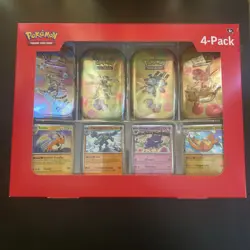 Pokemon TCG: Scarlet & Violet 151 Mini Tins 4 Pack Sams Club Exclusive Sealed - Image 1