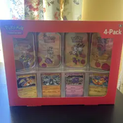 Pokemon TCG: Scarlet & Violet 151 Mini Tins 4 Pack Sams Club Exclusive Sealed - Image 2