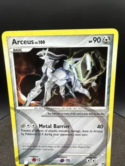 Arceus LV. 100 AR9 Platinum 2009 Holo Rare English Pokemon Card - Image 2