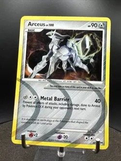 Arceus LV. 100 AR9 Platinum 2009 Holo Rare English Pokemon Card - Image 4