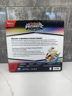 Pokemon TCG - Prismatic Evolutions Poster Collection SV8.5 Factory Sealed New - Image 2