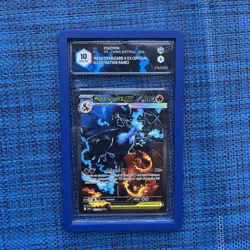 Mega Charizard X ex SIR ita MINT 2025 Pokemon Fiamme Spettrali 125/094 GRAAD 10 - Image 1