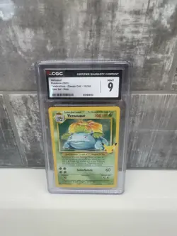 Pokemon Venusaur CGC 9 Mint 15/102 Base Set - Image 1