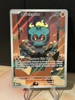 Marshadow 146/132 Illustration Rare Mega Evolution Pokemon Holo Near Mint - Image 1