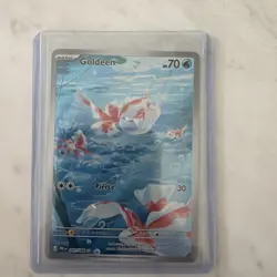 Pokemon TCG Goldeen Illustration Rare 087/084 Pitch Black IR Near Mint - Image 1