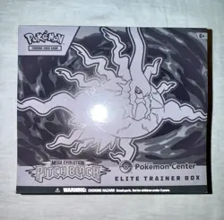 IN HAND SHIPS TODAY Pokemon Pitch Black Pokemon Center Elite Trainer Box ETB #2 - Image 1