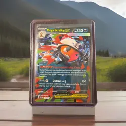 Pokemon Mega Scrafty ex [ME: Ascended Heroes - 135/217]Holofoil NM Double Rare - Image 1