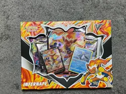 Pokemon - INFERNAPE V Box [Fusion Strike/Lost Origin] NEW Sealed - Image 1