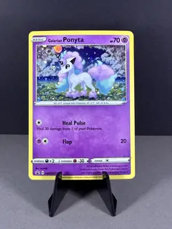 Pokemon Galarian Ponyta, SWSH013, Holofoil Near Mint Unplayed - Image 1