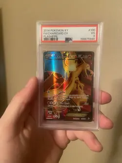 2014 Pokemon XY Flashfire Charizard EX Full Art #100 PSA 3 - Image 1
