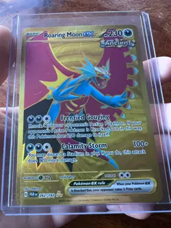 The Pokemon Company Roaring Moon EX 262/182 Paradox Rift Special Illustration R… - Image 1