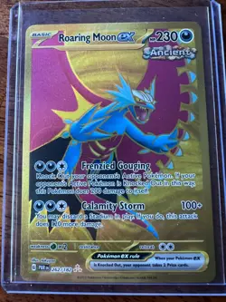 The Pokemon Company Roaring Moon EX 262/182 Paradox Rift Special Illustration R… - Image 2