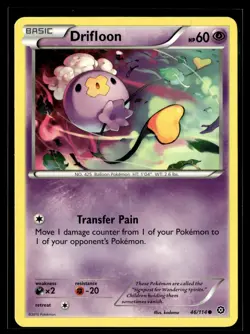 Pokemon XY - Steam Siege #46/114 Drifloon - Image 1