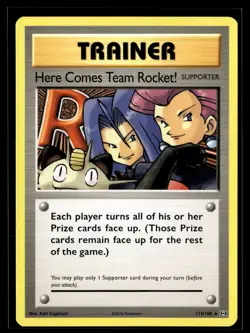 Pokemon TCG XY - Evolutions #113/108 Here Comes Team Rocket! - Image 1