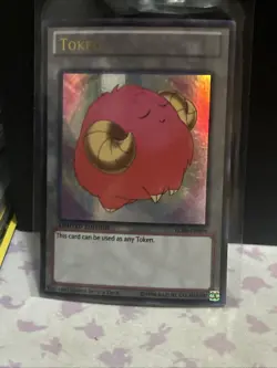 Yu-Gi-Oh! Pink Scapegoat Sheep Token LC04-EN006 Limited Ultra Rare Near Mint d4/ - Image 1