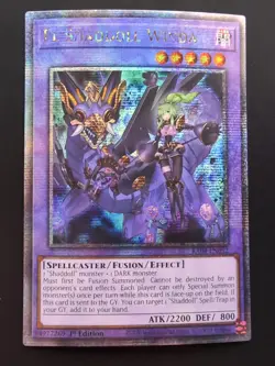 Yugioh El Shaddoll Winda (Alt Art) Quarter Century Secret Rare RA04-EN052 QCR - Image 1