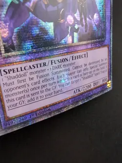 Yugioh El Shaddoll Winda (Alt Art) Quarter Century Secret Rare RA04-EN052 QCR - Image 2