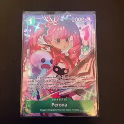 Perona Alternate Art OP12-034 Legacy of the Master Foil NM Condition - Image 2