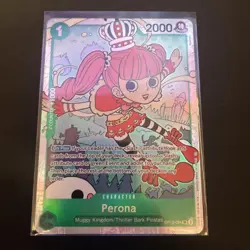 Perona Alternate Art OP12-034 Legacy of the Master Foil NM Condition - Image 4