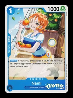 Nami (P-053) (Reprint) P-053 Premium Booster -The Best- NM One Piece - Image 1