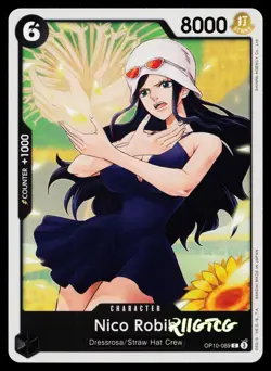 Nico Robin OP10-089 Royal Blood One Piece NM - Image 1